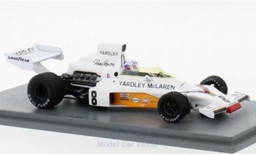 Miniature McLaren M23 1/43 Spark No.8 GP England 1973 P.Revson McLaren M23 1/43 Spark No.8 GP England 1973 P.Revson miniature
