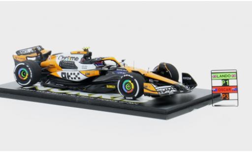 McLaren F1 1/43 Spark MCL38 GP Singapur 2024 Team #4 1:43 miniature