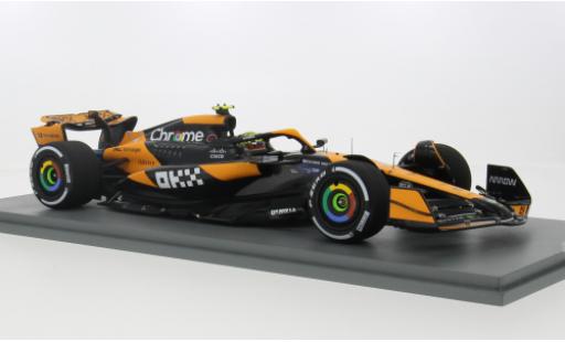 McLaren F1 1/18 Spark MCL38 No.4 Team Formel 1 GP Miami 2024 1:18 miniature