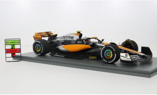 McLaren F1 1/18 Spark MCL60 No.4 Team Formel 1 GP Großbritannien 2023 1:18 miniature