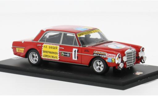Miniature Mercedes 300 1/43 Spark SEL 6.8 AMG 24h Nürburgring 1972 #1 1:43 Mercedes 300 1/43 Spark SEL 6.8 AMG 24h Nürburgring 1972 #1 1:43 miniature