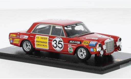 Mercedes 300 1/43 Spark SEL 6.8 No.35 24h Spa 1971 1:43 miniature