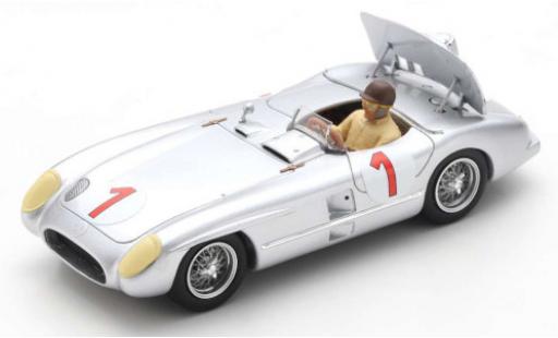 Mercedes 300 1/43 Spark SLR No.1 GP Kristianstad 1955 J.M.Fangio miniature