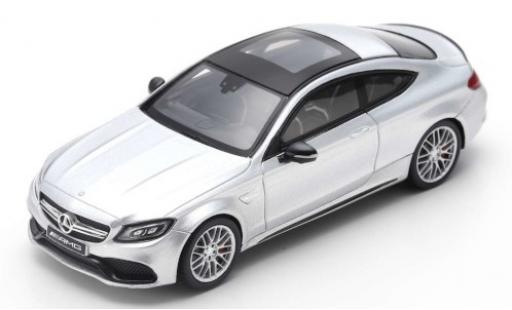 Miniature Mercedes Classe C 1/43 Spark AMG C63 Coupe grise 2018 Mercedes Classe C 1/43 Spark AMG C63 Coupe grise 2018 miniature