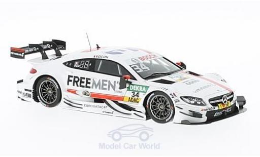Miniature Mercedes Classe C DTM 1/43 Spark AMG C63 DTM No.34 -AMG DTM Team ART Freemens DTM 2016 E.Ocon Mercedes Classe C DTM 1/43 Spark AMG C63 DTM No.34 -AMG DTM Team ART Freemens DTM 2016 E.Ocon miniature