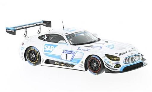 Miniature Mercedes AMG GT 1/43 Spark 3 No.1 Black Falcon 24h Nürburgring 2017 M.Engel/A.Christodoulou/Y.Buurman/M.Metzger Mercedes AMG GT 1/43 Spark 3 No.1 Black Falcon 24h Nürburgring 2017 M.Engel/A.Christodoulou/Y.Buurman/M.Metzger miniature