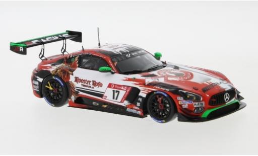 Miniature Mercedes AMG GT 1/43 Spark 3 No.17 GetSpeed Performance Rooster Rojo Tequila 24h Nürburgring 2019 J.Shoffner/J.Hill/F.Schiller/M.Palttala Mercedes AMG GT 1/43 Spark 3 No.17 GetSpeed Performance Rooster Rojo Tequila 24h Nürburgring 2019 J.Shoffner/J.Hill/F.Schiller/M.Palttala miniature