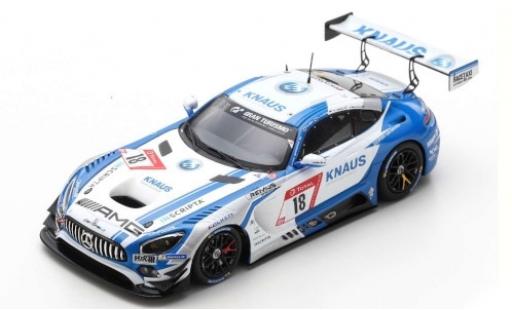 Miniature Mercedes AMG GT 1/43 Spark 3 No.18 GetSpeed Performance Knaus 24h Nürburgring 2019 F.Vettel/P.Ellis/L.Ludwig/J.Szymkowiak Mercedes AMG GT 1/43 Spark 3 No.18 GetSpeed Performance Knaus 24h Nürburgring 2019 F.Vettel/P.Ellis/L.Ludwig/J.Szymkowiak miniature