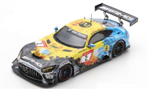 Miniature Mercedes AMG GT 1/43 Spark 3 No.2 AMG Team HRT 24h Nürburgring 2020 H.Haupt/Y.Buurman/N.Bastian/P.Ellis Mercedes AMG GT 1/43 Spark 3 No.2 AMG Team HRT 24h Nürburgring 2020 H.Haupt/Y.Buurman/N.Bastian/P.Ellis miniature
