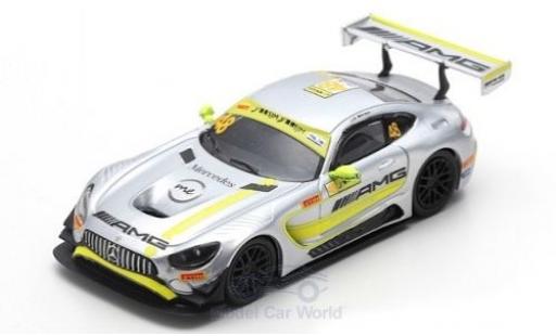 Mercedes AMG GT 1/64 Spark 3 No.48 -AMG Team Driving Academy Fia GT World Cup Macau 2017 E.Mortara miniature