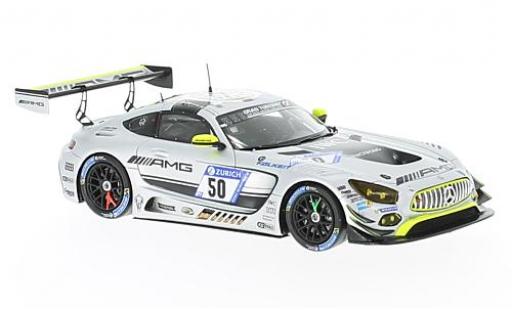 Miniature Mercedes AMG GT 1/43 Spark 3 No.50 -AMG Team HTP Motorsport 24h Nürburgring 2017 D.Baumann/M.Buhk/E.Mortara/E.Sandström Mercedes AMG GT 1/43 Spark 3 No.50 -AMG Team HTP Motorsport 24h Nürburgring 2017 D.Baumann/M.Buhk/E.Mortara/E.Sandström miniature
