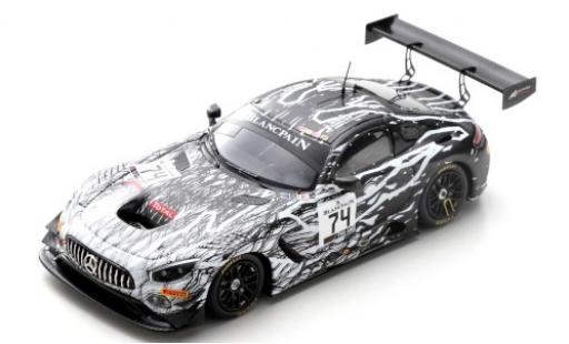 Miniature Mercedes AMG GT 1/43 Spark 3 No.74 Ram Racing 24h Spa 2019 R.Vos/D.Burke/C.Frankenhout/T.Onslow-Cole Mercedes AMG GT 1/43 Spark 3 No.74 Ram Racing 24h Spa 2019 R.Vos/D.Burke/C.Frankenhout/T.Onslow-Cole miniature