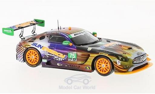 Miniature Mercedes AMG GT 1/43 Spark 3 No.75 SunEnegy1 Racing 24h Daytona 2017 P.Morris/B.Said/M.Engel/T.Vautier Mercedes AMG GT 1/43 Spark 3 No.75 SunEnegy1 Racing 24h Daytona 2017 P.Morris/B.Said/M.Engel/T.Vautier miniature