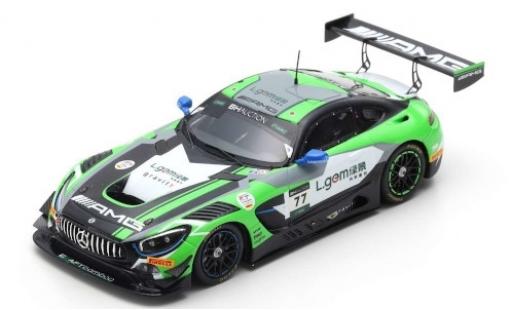 Miniature Mercedes AMG GT 1/43 Spark 3 No.77 -AMG Team CraftBamboo Racing 10H Suzuka 2019 M.Götz/L.Stolz/Y.Buurman Mercedes AMG GT 1/43 Spark 3 No.77 -AMG Team CraftBamboo Racing 10H Suzuka 2019 M.Götz/L.Stolz/Y.Buurman miniature