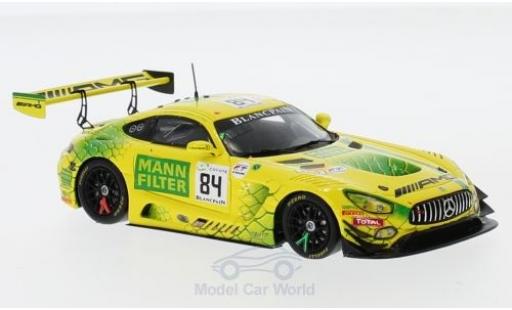 Miniature Mercedes AMG GT 1/43 Spark 3 No.84 -AMG Team Mann-Filter 24h Spa 2018 R.van der Zande/E.Mortara/G.Paffett Mercedes AMG GT 1/43 Spark 3 No.84 -AMG Team Mann-Filter 24h Spa 2018 R.van der Zande/E.Mortara/G.Paffett miniature