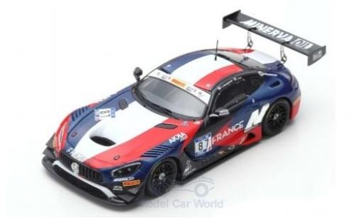Miniature Mercedes AMG GT 1/43 Spark 3 No.87 AKKA-ASP Team FIA GT Nations Cup Bahrain 2018 Team France J-L.Beaubelique/J.Pla Mercedes AMG GT 1/43 Spark 3 No.87 AKKA-ASP Team FIA GT Nations Cup Bahrain 2018 Team France J-L.Beaubelique/J.Pla miniature