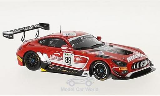Miniature Mercedes AMG GT 1/43 Spark 3 No.88 AKKA ASP 24h Spa 2017 F.Serralles/D.Juncadella/T.Vautier Mercedes AMG GT 1/43 Spark 3 No.88 AKKA ASP 24h Spa 2017 F.Serralles/D.Juncadella/T.Vautier miniature