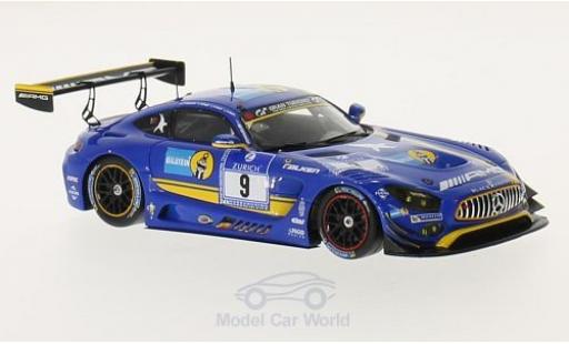 Miniature Mercedes AMG GT 1/43 Spark 3 No.9 AMG-Team Black Falcon Bilstein 24h Nürburgring 2016 H.Haupt/Y.Buurman/M.Engel/D.Müller Mercedes AMG GT 1/43 Spark 3 No.9 AMG-Team Black Falcon Bilstein 24h Nürburgring 2016 H.Haupt/Y.Buurman/M.Engel/D.Müller miniature