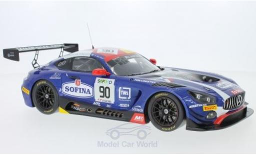 Miniature Mercedes AMG GT 1/18 Spark 3 No.90 AKKA ASP 24h Spa 2017 E.Mortara/M.Meadows/R.Marciello Mercedes AMG GT 1/18 Spark 3 No.90 AKKA ASP 24h Spa 2017 E.Mortara/M.Meadows/R.Marciello miniature