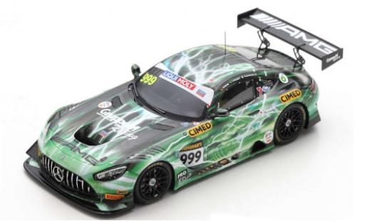 Miniature Mercedes AMG GT 1/43 Spark 3 No.999 GruppeM Racing 12h Bathurst 2020 F.Fraga/M.Buhk/R.Marciello Mercedes AMG GT 1/43 Spark 3 No.999 GruppeM Racing 12h Bathurst 2020 F.Fraga/M.Buhk/R.Marciello miniature