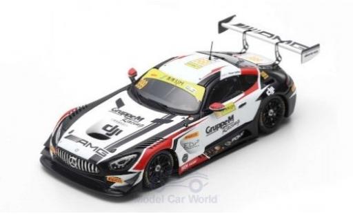 Miniature Mercedes AMG GT 1/43 Spark 3 No.999 AMG Team GruppeM Fia GT World Cup Macau 2018 R.Marciello Mercedes AMG GT 1/43 Spark 3 No.999 AMG Team GruppeM Fia GT World Cup Macau 2018 R.Marciello miniature