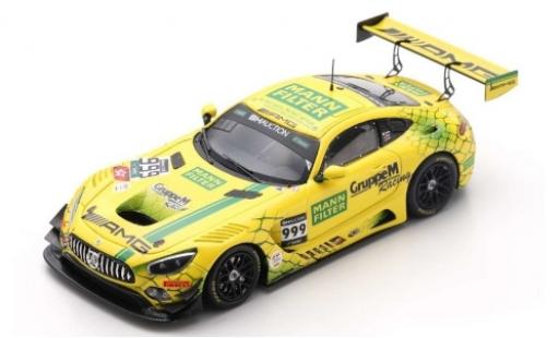 Miniature Mercedes AMG GT 1/43 Spark 3 No.999 -AMG Team GruppeM Racing Mann Filter 10H Suzuka 2019 M.Buhk/M.Engel/R.Marciello Mercedes AMG GT 1/43 Spark 3 No.999 -AMG Team GruppeM Racing Mann Filter 10H Suzuka 2019 M.Buhk/M.Engel/R.Marciello miniature