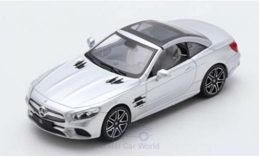 Mercedes Classe SL 1/43 Spark SL 450 grise 2017 SoftTop liegt ein miniature