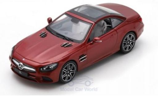Miniature Mercedes Classe SL 1/43 Spark SL metallise rouge 2017 Mercedes Classe SL 1/43 Spark SL metallise rouge 2017 miniature