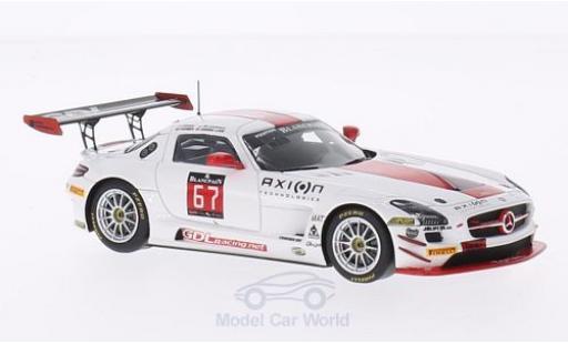 Miniature Mercedes SLS 1/43 Spark AMG GT3 No.67 GDL Motorsport 24h Spa 2014 G.De Lorenzi/N.Farmer/K.Liam Lim/J.C.Perrin Mercedes SLS 1/43 Spark AMG GT3 No.67 GDL Motorsport 24h Spa 2014 G.De Lorenzi/N.Farmer/K.Liam Lim/J.C.Perrin miniature
