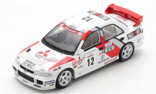 Mitsubishi Lancer 1/43 Spark Evolution III No.12 Rallye WM Tour de Corse 1995 A.Aghini/S.Farnocchia miniature