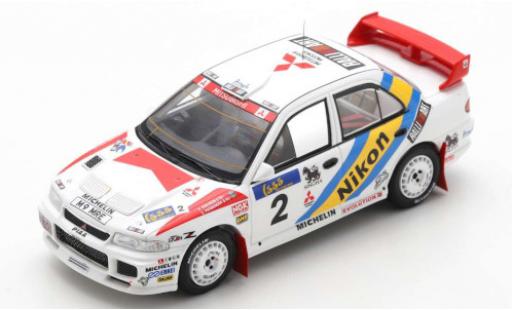 Mitsubishi Lancer 1/43 Spark Evolution III No.2 Marlboro Rallye Hong Kong - Peking 1995 mit Decals K.Eriksson/S.Parmander miniature