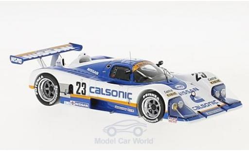 Miniature Nissan R88 1/43 Spark C No.23 Calsonic 24h Le Mans 1988 K.Hoshino/T.Wada/T.Suzuki Nissan R88 1/43 Spark C No.23 Calsonic 24h Le Mans 1988 K.Hoshino/T.Wada/T.Suzuki miniature