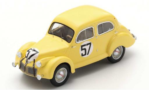 Miniature Panhard Dyna 1/43 Spark X84 No.57 Team Louis Eggen 24h Le Mans 1950 L.Eggen/P.Escale Panhard Dyna 1/43 Spark X84 No.57 Team Louis Eggen 24h Le Mans 1950 L.Eggen/P.Escale miniature