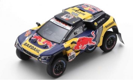 Miniature Peugeot 3008 1/43 Spark DKR No.306 PH-Sport Red Bull Rallye Dakar 2019 S.Loeb/D.Elena Peugeot 3008 1/43 Spark DKR No.306 PH-Sport Red Bull Rallye Dakar 2019 S.Loeb/D.Elena miniature