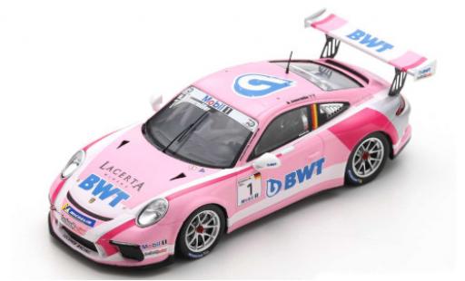 Porsche 991 GT3 Cup 1/43 Spark 911 () GT3 Cup No.1 BWT Supercup 2018 M.Ammermüller miniature