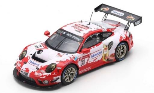 Miniature Porsche 992 GT3 R 1/43 Spark 911 (991) GT3 R No.31 Frikadelli Racing Team 24h Nürburgring 2019 R.Dumas/M.Campbell/S.Müller/M.Jaminet Porsche 992 GT3 R 1/43 Spark 911 (991) GT3 R No.31 Frikadelli Racing Team 24h Nürburgring 2019 R.Dumas/M.Campbell/S.Müller/M.Jaminet miniature