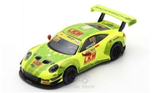 Miniature Porsche 991 GT3 R 1/43 Spark 911 () GT3 R No.911 Manthey-Racing Fia GT World Cup Macau 2018 L.Vanthoor Porsche 991 GT3 R 1/43 Spark 911 () GT3 R No.911 Manthey-Racing Fia GT World Cup Macau 2018 L.Vanthoor miniature