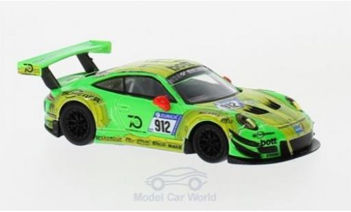 Miniature Porsche 991 GT3 R 1/18 Spark 911 () GT3 R No.912 Manthey Racing 24h Nürburgring 2018 R.Lietz/P.Pilet/F.Makowiecki/N.Tandy Porsche 991 GT3 R 1/18 Spark 911 () GT3 R No.912 Manthey Racing 24h Nürburgring 2018 R.Lietz/P.Pilet/F.Makowiecki/N.Tandy miniature