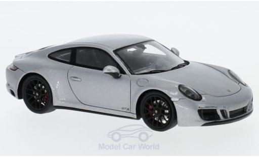 Miniature Porsche 991 GTS 1/43 Spark 911 ( II) Carrera 4 GTS grise 2017 Porsche 991 GTS 1/43 Spark 911 ( II) Carrera 4 GTS grise 2017 miniature