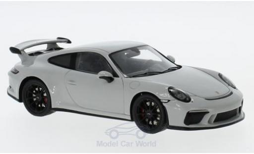 Miniature Porsche 991 GT3 1/43 Spark 911 ( II) GT3 grise 2018 Porsche 991 GT3 1/43 Spark 911 ( II) GT3 grise 2018 miniature