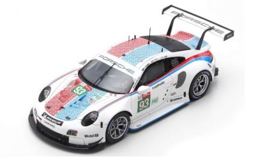 Miniature Porsche 992 RSR 1/87 Spark 911 (991) RSR GTE No.93 GT Team LMGTE Pro 24h Le Mans 2019 P.Pilet/E.Bamber/N.Tandy Porsche 992 RSR 1/87 Spark 911 (991) RSR GTE No.93 GT Team LMGTE Pro 24h Le Mans 2019 P.Pilet/E.Bamber/N.Tandy miniature
