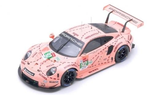Miniature Porsche 991 RSR 1/12 Spark 911 () RSR No.92 GT Team 24h Le Mans 2018 M.Christensen/K.Estre/J.Vanthoor Porsche 991 RSR 1/12 Spark 911 () RSR No.92 GT Team 24h Le Mans 2018 M.Christensen/K.Estre/J.Vanthoor miniature