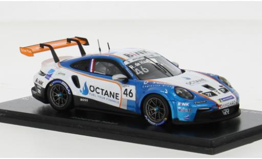 Miniature Porsche 992 GT3 1/43 Spark 911  Cup No.46 Carrera Cup Benelux 2023 1:43 Porsche 992 GT3 1/43 Spark 911  Cup No.46 Carrera Cup Benelux 2023 1:43 miniature