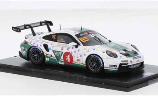 Miniature Porsche 992 GT3 1/43 Spark 911  Cup No.53 Deluxe Super Cup North America 2023 1:43 Porsche 992 GT3 1/43 Spark 911  Cup No.53 Deluxe Super Cup North America 2023 1:43 miniature