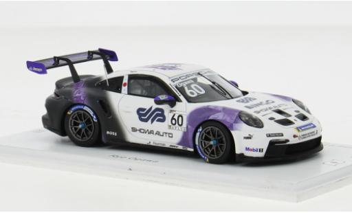 Miniature Porsche 992 GT3 1/43 Spark 911  Cup No.60 Carrera Cup Japan 2022 1:43 Porsche 992 GT3 1/43 Spark 911  Cup No.60 Carrera Cup Japan 2022 1:43 miniature