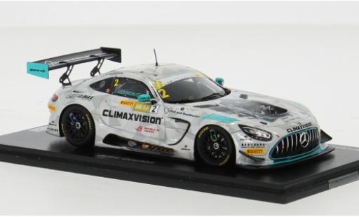 Miniature Porsche 992 GT3 R 1/43 Spark 911  No.2 Climax Racing Fia GT World Cup Macau 2023 1:43 Porsche 992 GT3 R 1/43 Spark 911  No.2 Climax Racing Fia GT World Cup Macau 2023 1:43 miniature