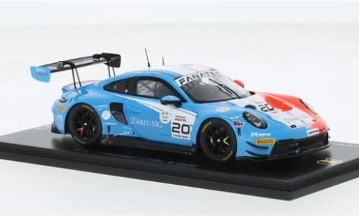 Miniature Porsche 992 GT3 R 1/43 Spark 911  No.20 Huber Motorsport 24h Spa 2023 1:43 Porsche 992 GT3 R 1/43 Spark 911  No.20 Huber Motorsport 24h Spa 2023 1:43 miniature