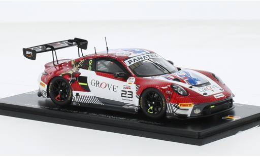 Miniature Porsche 992 GT3 R 1/43 Spark 911  No.23 Grove Racing 24h Spa 2023 1:43 Porsche 992 GT3 R 1/43 Spark 911  No.23 Grove Racing 24h Spa 2023 1:43 miniature