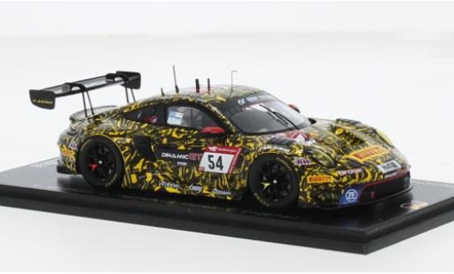 Miniature Porsche 992 GT3 R 1/43 Spark 911  No.54 Dinamic GT SRL 24h Nürburgring 2023 1:43 Porsche 992 GT3 R 1/43 Spark 911  No.54 Dinamic GT SRL 24h Nürburgring 2023 1:43 miniature