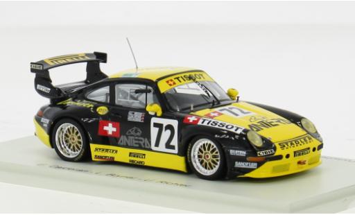 Miniature Porsche 993 GT2 1/43 Spark 911  No.72 Stadler Motorsport 24h Le Mans 1996 1:43 Porsche 993 GT2 1/43 Spark 911  No.72 Stadler Motorsport 24h Le Mans 1996 1:43 miniature